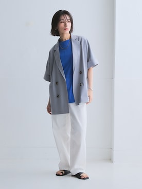 「nissen（ニッセン）のアイテム」を使った、nissen Ladies Modelsさん（レディース・160cm）の春コーディネート