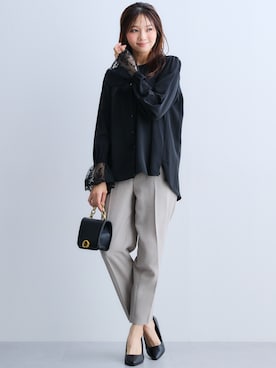 nissen Ladies Modelsさん(レディース・163cm)の秋コーディネート