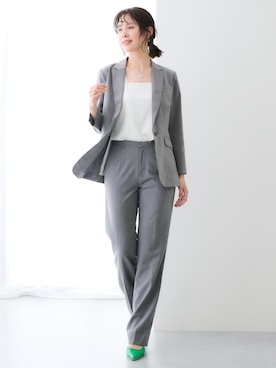 nissen Ladies Modelsさん（レディース・167cm）の夏コーディネート