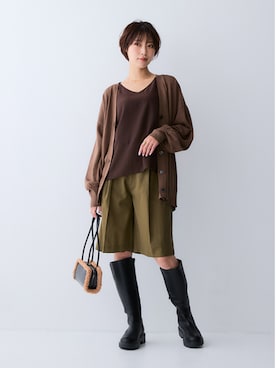 nissen Ladies Modelsさん(レディース・166cm)の秋コーディネート