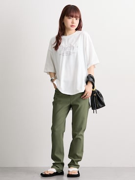 nissen Ladies Modelsさん（レディース・154cm）の夏コーディネート