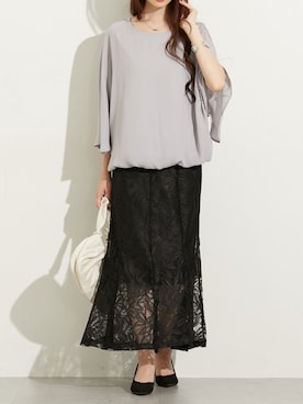 nissen Ladies Modelsさん（レディース・169cm）の夏コーディネート