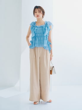 nissen Ladies Modelsさん（レディース・168cm）の春コーディネート