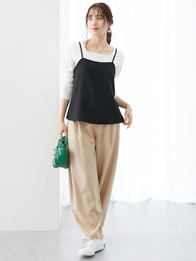 nissen Ladies Modelsさん（レディース・165cm）の春コーディネート