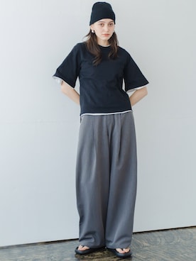 nissen Ladies Modelsさん（レディース・174cm）の春コーディネート