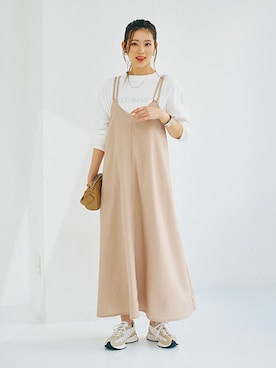 nissen Ladies Modelsさん（レディース・166cm）の春コーディネート