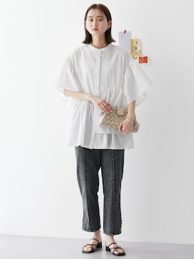 nissen Ladies Modelsさん（レディース・169cm）の夏コーディネート