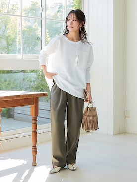 nissen Ladies Modelsさん（レディース・160cm）の冬コーディネート