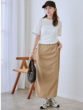 nissen Ladies Modelsさん（レディース・166cm）の春コーディネート