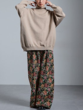 nissen Ladies Modelsさん（レディース・162cm）の秋コーディネート