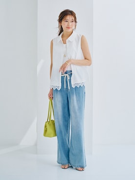 nissen Ladies Modelsさん（レディース・166cm）の春コーディネート