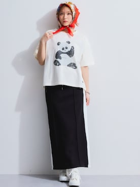 「TTOL（トール）のアイテム」を使った、nissen Ladies Modelsさん（レディース・160cm）の春コーディネート