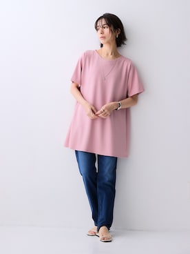 nissen Ladies Modelsさん（レディース・160cm）の春コーディネート