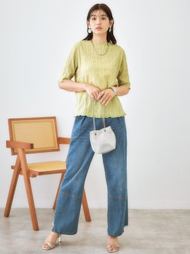 nissen Ladies Modelsさん（レディース・168cm）の春コーディネート