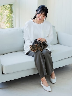 nissen Ladies Modelsさん（レディース・164cm）の冬コーディネート