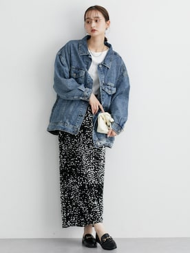 nissen Ladies Modelsさん（レディース・169cm）の秋コーディネート