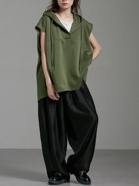 「nissen（ニッセン）のアイテム」を使った、nissen Ladies Modelsさん（レディース・154cm）の秋コーディネート