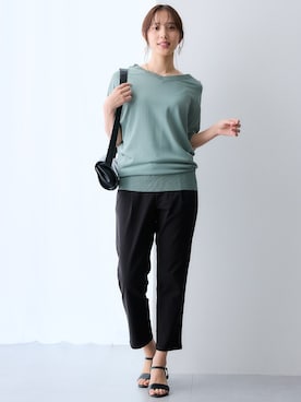 「nissen（ニッセン）のアイテム」を使った、nissen Ladies Modelsさん（レディース・165cm）の春コーディネート