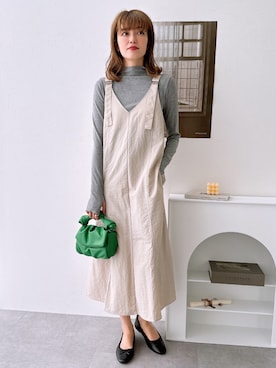 nissen Ladies Modelsさん（レディース・167cm）の春コーディネート