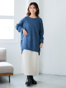 「nissen（ニッセン）のアイテム」を使った、nissen Ladies Modelsさん（レディース・160cm）の秋コーディネート