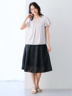 nissen Ladies Modelsさん(レディース・168cm)の春コーディネート