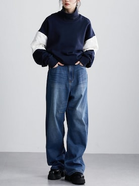 nissen Ladies Modelsさん（レディース・154cm）の冬コーディネート