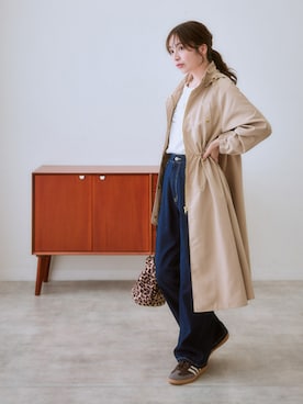 「nissen（ニッセン）のアイテム」を使った、nissen Ladies Modelsさん（レディース・160cm）の秋コーディネート