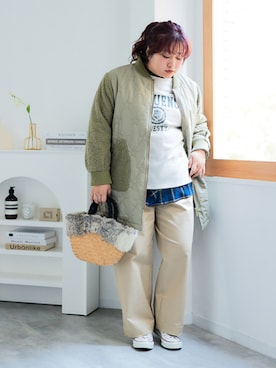 nissen Ladies Modelsさん（レディース・155cm）の冬コーディネート