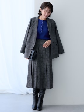 nissen Ladies Modelsさん（レディース・167cm）の秋コーディネート