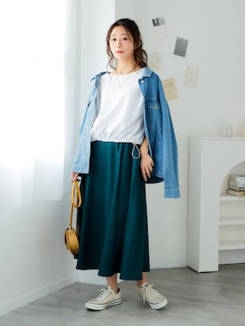 nissen Ladies Modelsさん（レディース・160cm）の春コーディネート