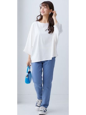 nissen Ladies Modelsさん（レディース・158cm）の夏コーディネート