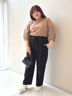 nissen Ladies Modelsさん（レディース・155cm）の春コーディネート