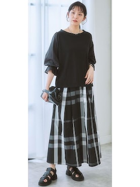 nissen Ladies Modelsさん(レディース・162cm)の春コーディネート
