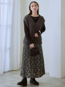 nissen Ladies Modelsさん（レディース・160cm）の秋コーディネート