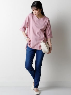 「レディースファッション」｜nissen Ladies Modelsさん（レディース・166cm）の春コーディネート