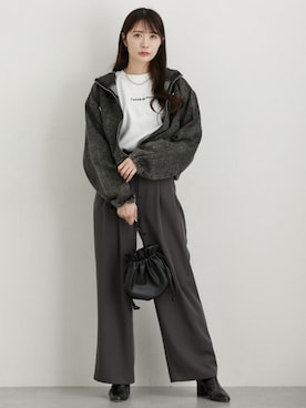 nissen Ladies Modelsさん（レディース・164cm）の冬コーディネート