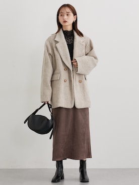 nissen Ladies Modelsさん（レディース・169cm）の秋コーディネート