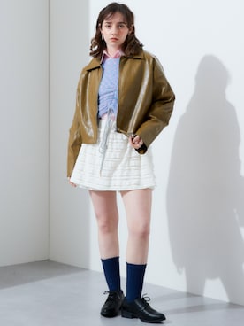 「TTOL（トール）のアイテム」を使った、nissen Ladies Modelsさん（レディース・165cm）の春コーディネート