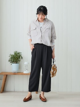 nissen Ladies Modelsさん（レディース・164cm）の冬コーディネート