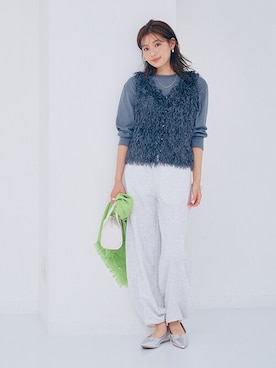 nissen Ladies Modelsさん（レディース・167cm）の冬コーディネート