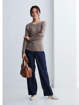 nissen Ladies Modelsさん（レディース・163cm）の冬コーディネート