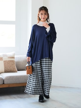 nissen Ladies Modelsさん(レディース・160cm)の夏コーディネート