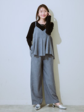 「nissen（ニッセン）のアイテム」を使った、nissen Ladies Modelsさん（レディース・160cm）の秋コーディネート