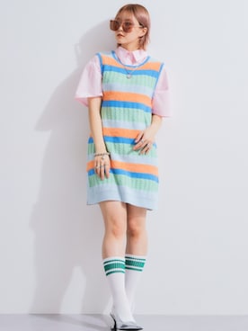 「TTOL（トール）のアイテム」を使った、nissen Ladies Modelsさん（レディース・160cm）の春コーディネート