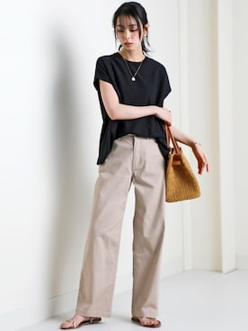 「レディースファッション」｜nissen Ladies Modelsさん（レディース・165cm）の春コーディネート