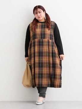 nissen Ladies Modelsさん（レディース・158cm）の秋コーディネート