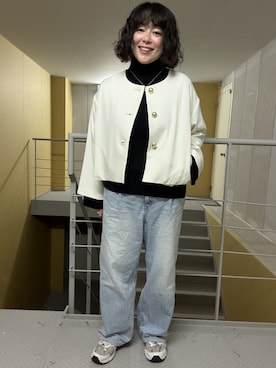 「アイテム（フォーマルスーツ/小物）」を使った、nissen Ladies Modelsさん（レディース・163cm）の秋コーディネート