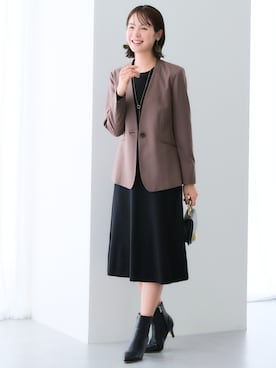 nissen Ladies Modelsさん（レディース・167cm）の秋コーディネート