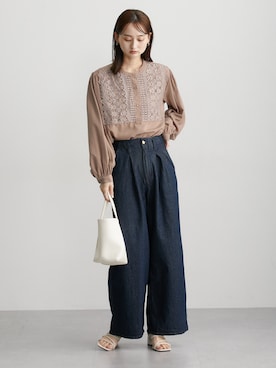 nissen Ladies Modelsさん（レディース・169cm）の秋コーディネート