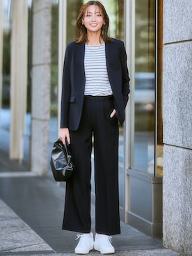 nissen Ladies Modelsさん（レディース・169cm）の冬コーディネート